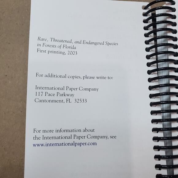 Rare, Threatened And Endangered Species In Forests Of Florida. Guide To Assist - Picture 4 of 12